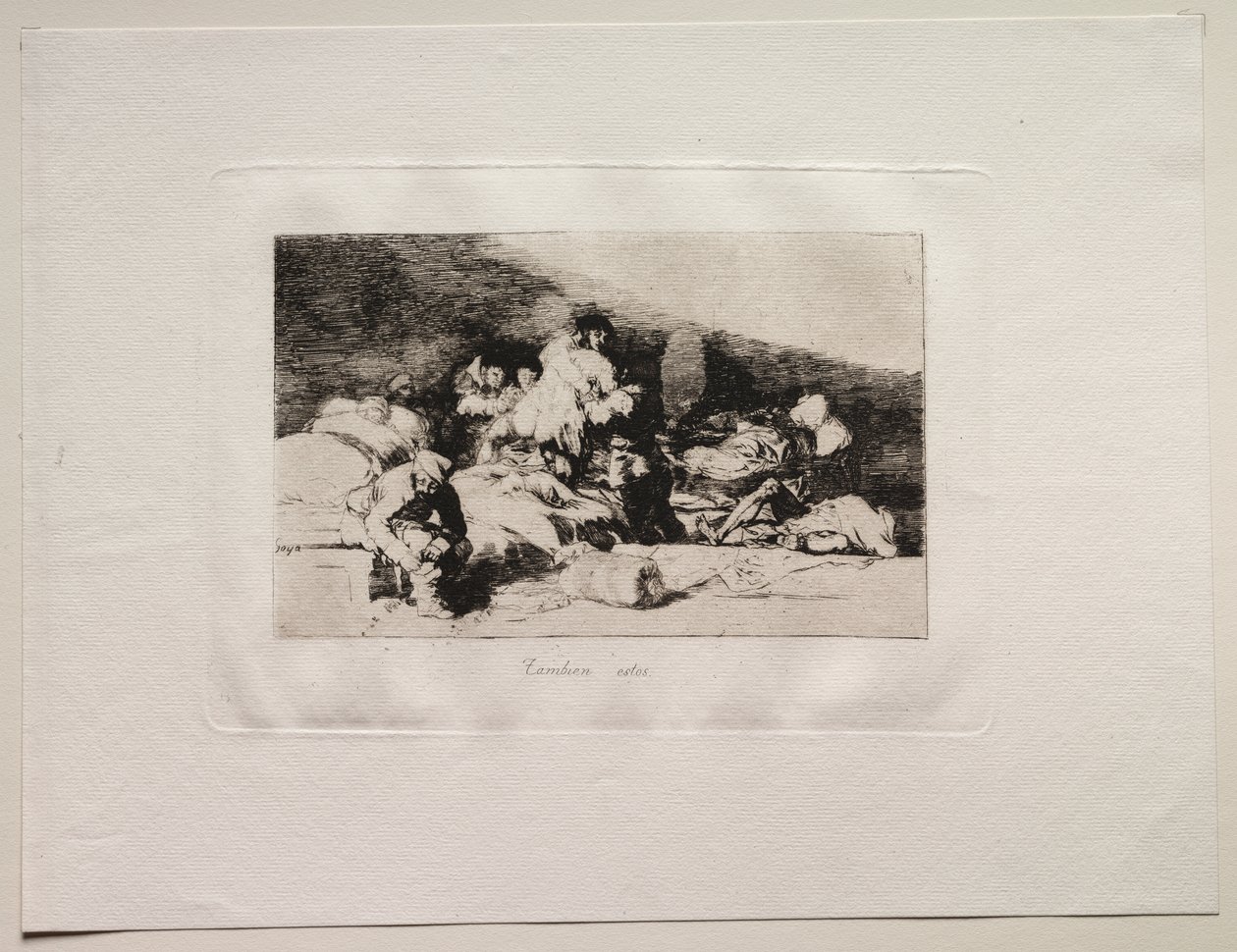 Savaşın Korkuları: Bunlar da by Francisco de Goya