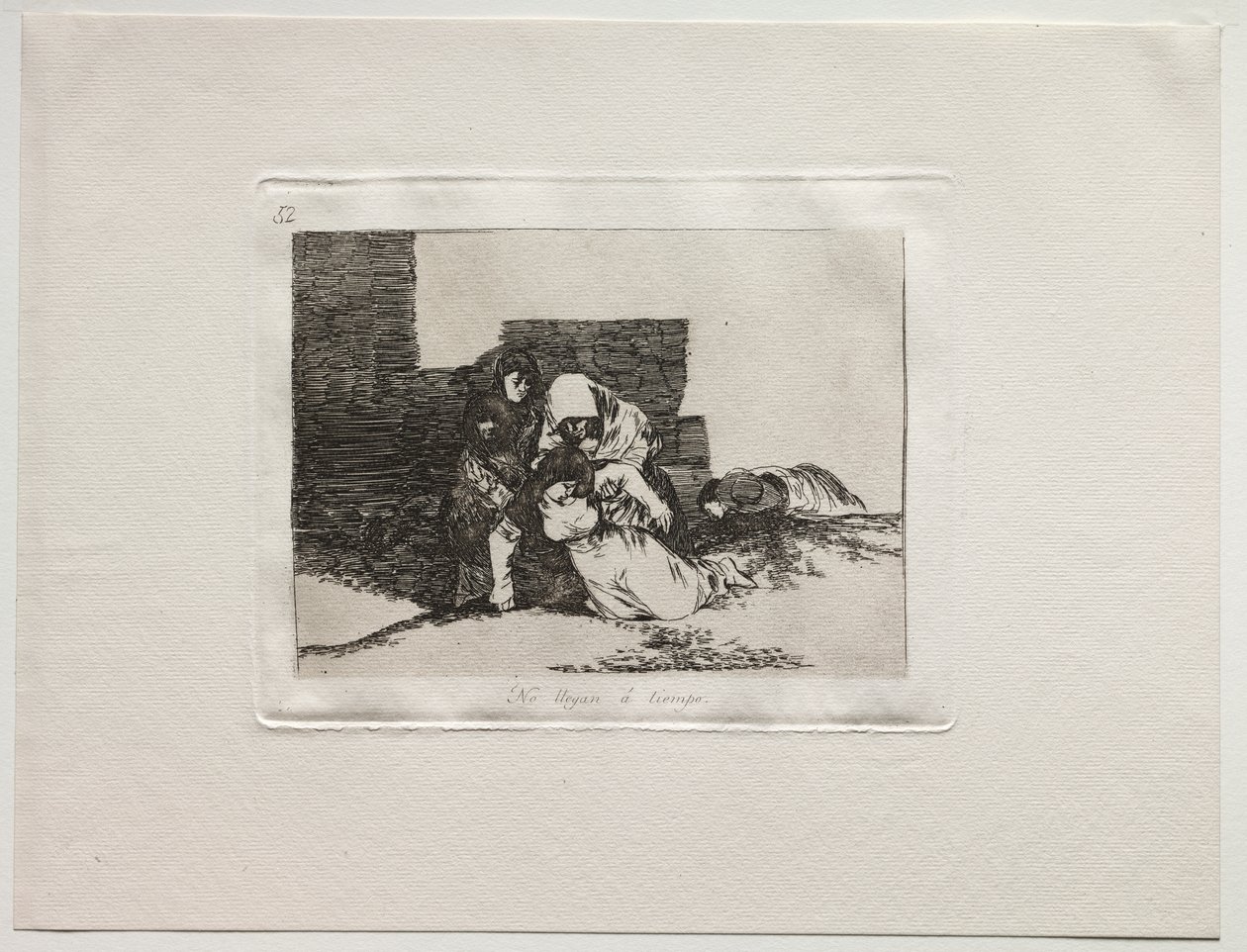 Savaşın Korkuları: Zamanında Gelmezler by Francisco de Goya