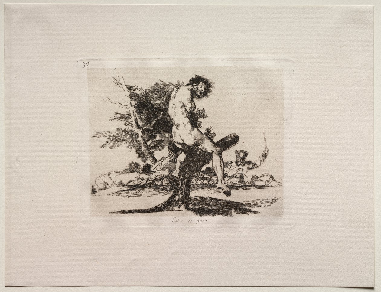 Savaşın Korkuları: Bu Daha Kötü by Francisco de Goya