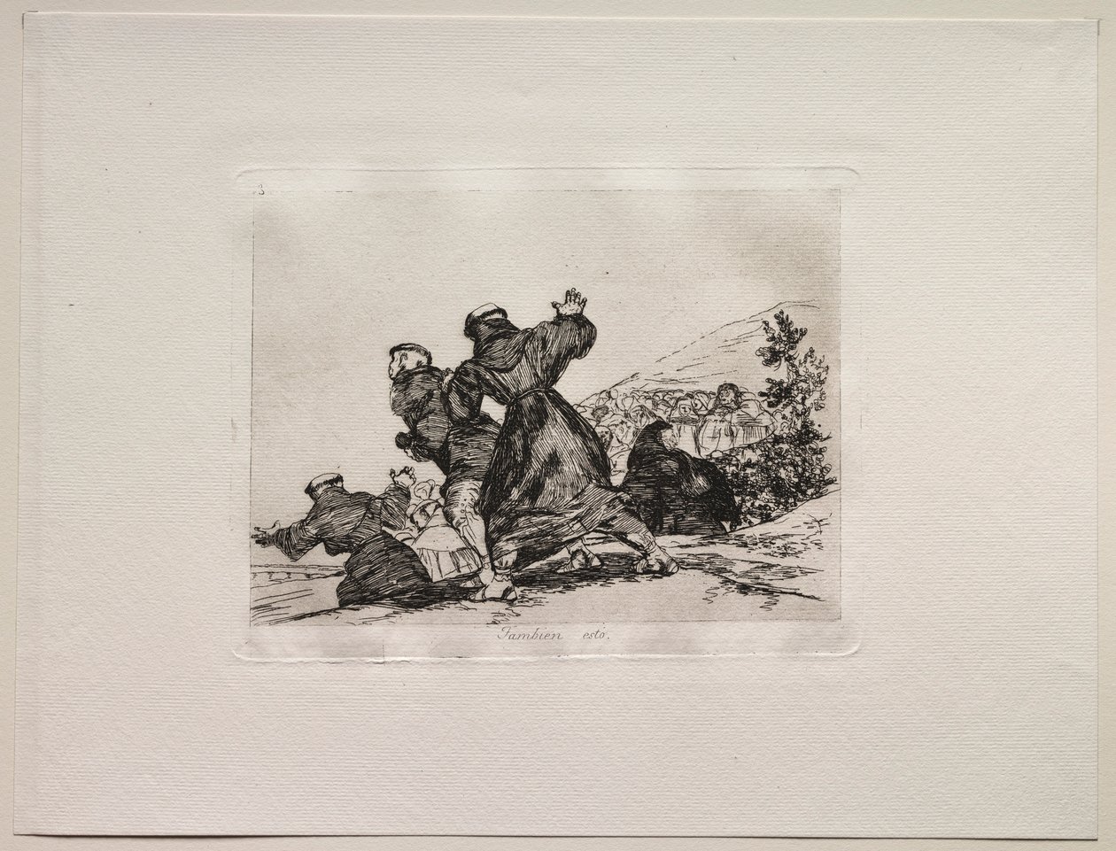 Savaşın Korkuları: Bu da. by Francisco de Goya