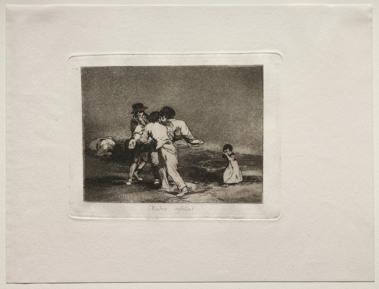 Savaşın Korkuları: Mutsuz Anne by Francisco de Goya