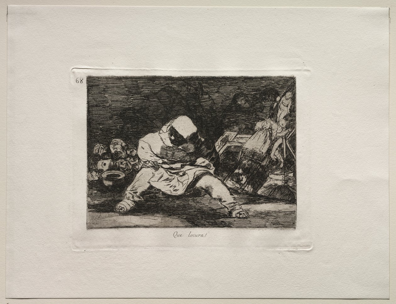 Savaşın Korkuları: Ne Çılgınlık! by Francisco de Goya