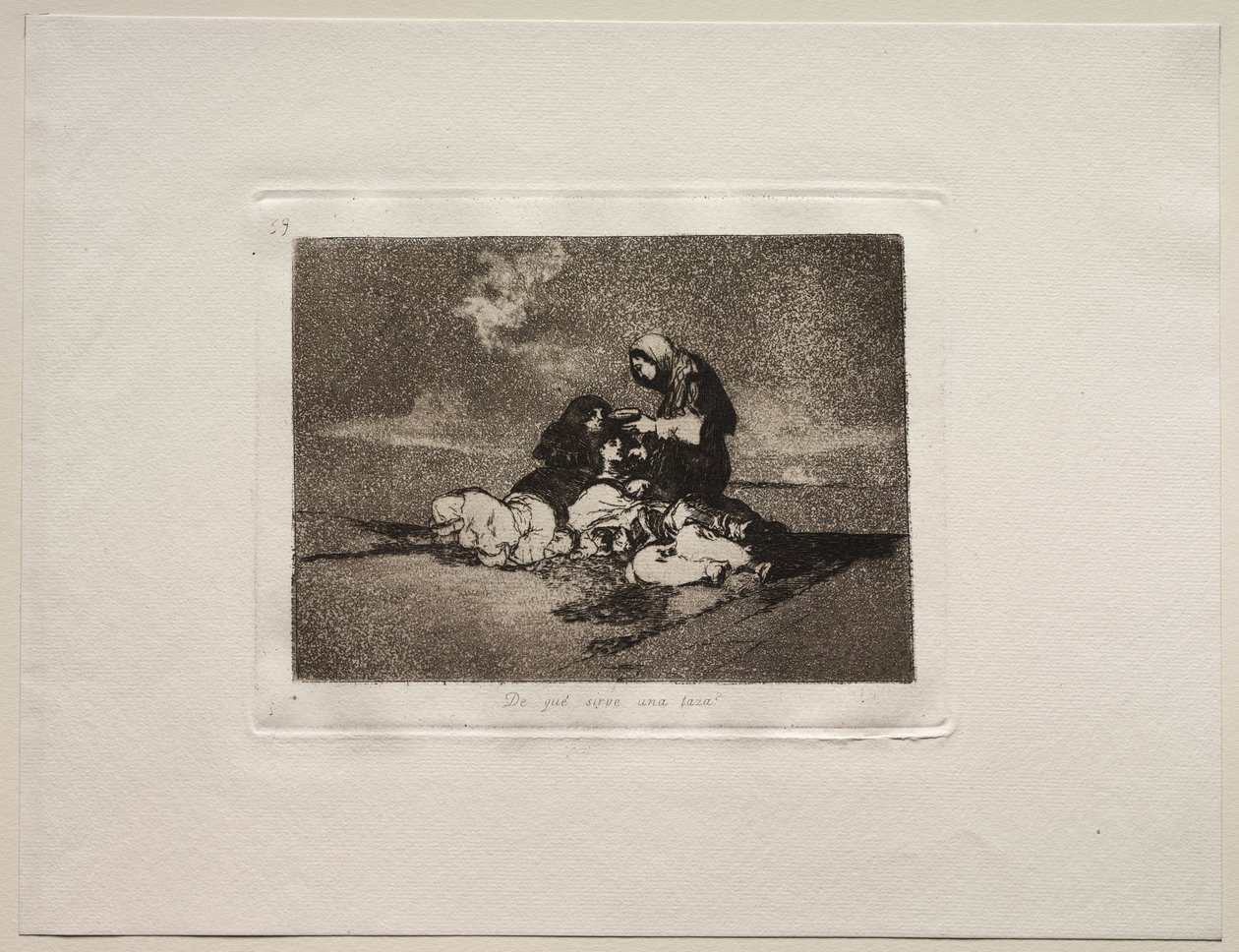 Savaşın Korkuları: Bir Kupanın Kullanımı Nedir? by Francisco de Goya