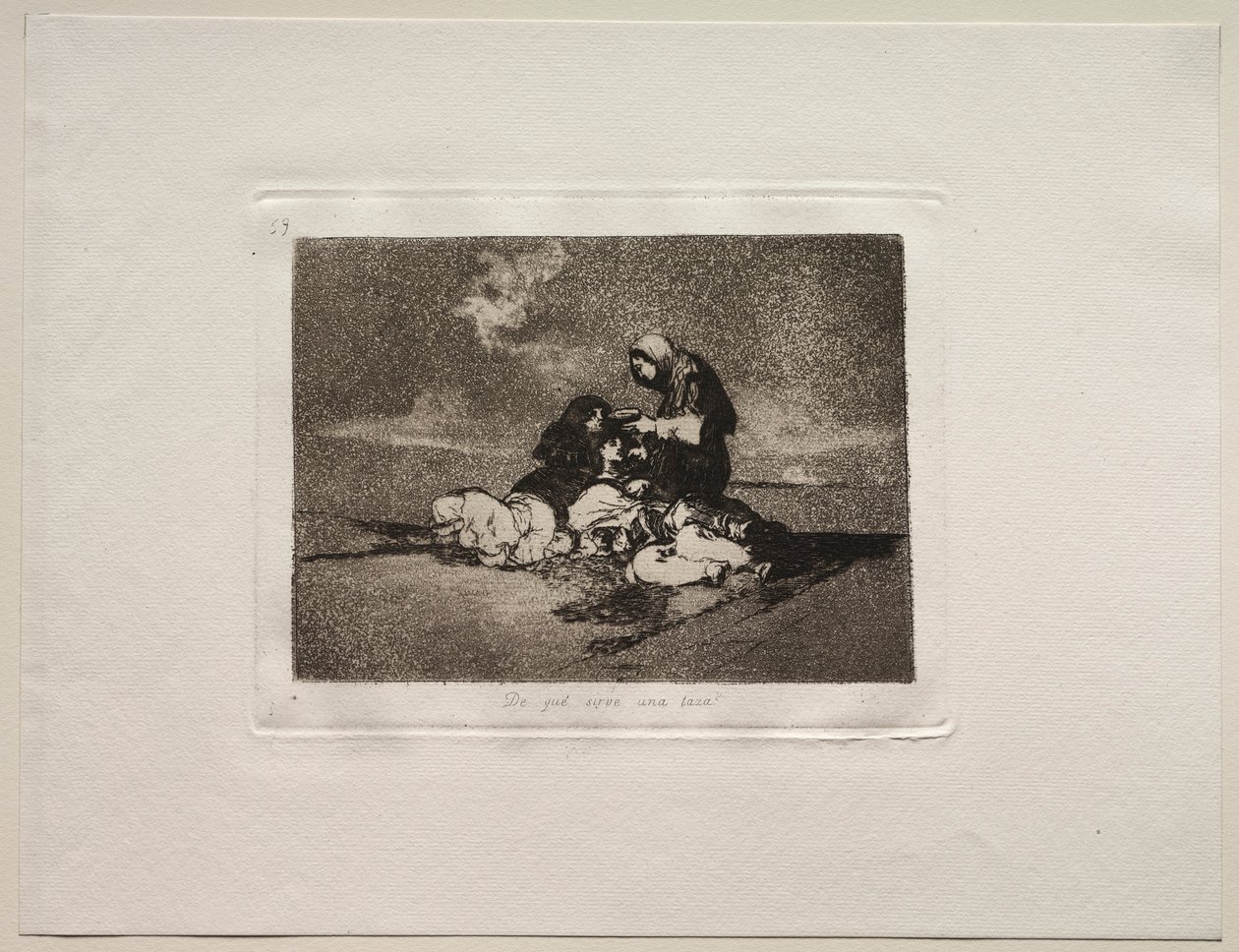 Savaşın Korkuları: Bir Kupanın Kullanımı Nedir? by Francisco de Goya