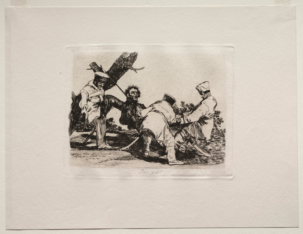 Savaşın Korkuları: Neden. by Francisco de Goya