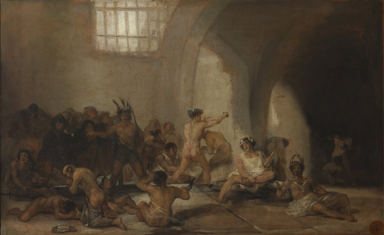 Madhouse İltica by Francisco de Goya