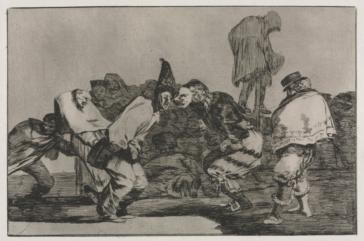 Atasözleri: Karnaval Budalalığı by Francisco de Goya