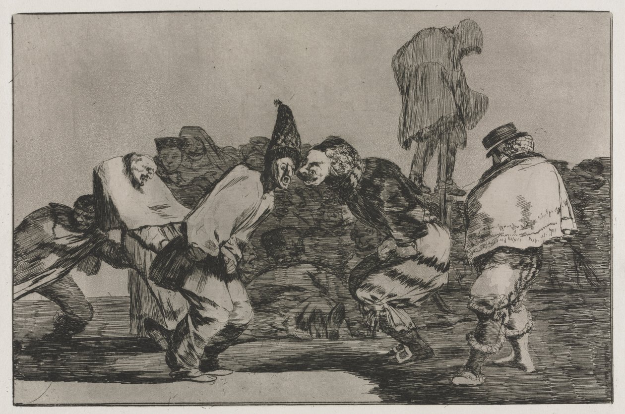 Atasözleri: Karnaval Deliliği, 1864. by Francisco de Goya