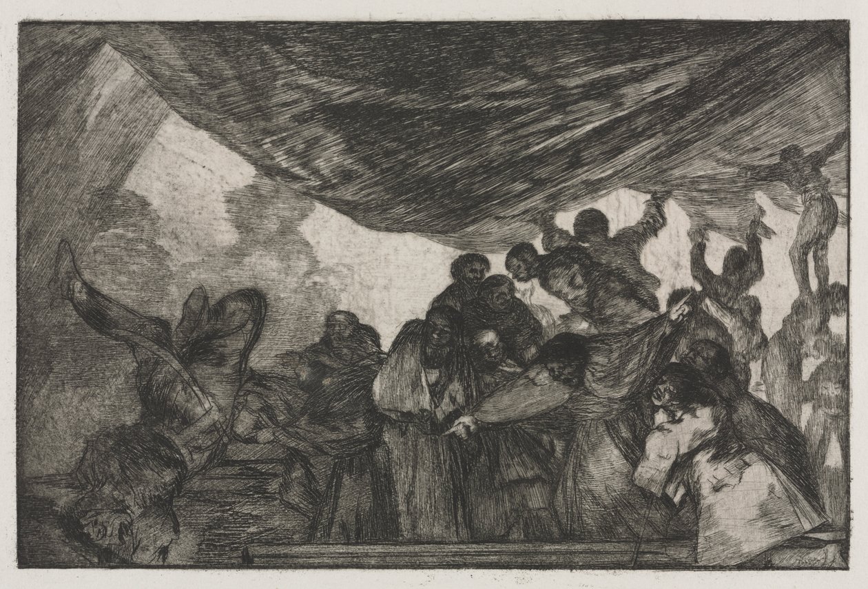 Atasözleri: Aptallığı Temizle by Francisco de Goya