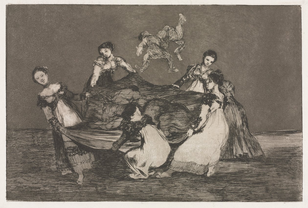 Atasözleri: Kadın Deliliği, 1864. by Francisco de Goya
