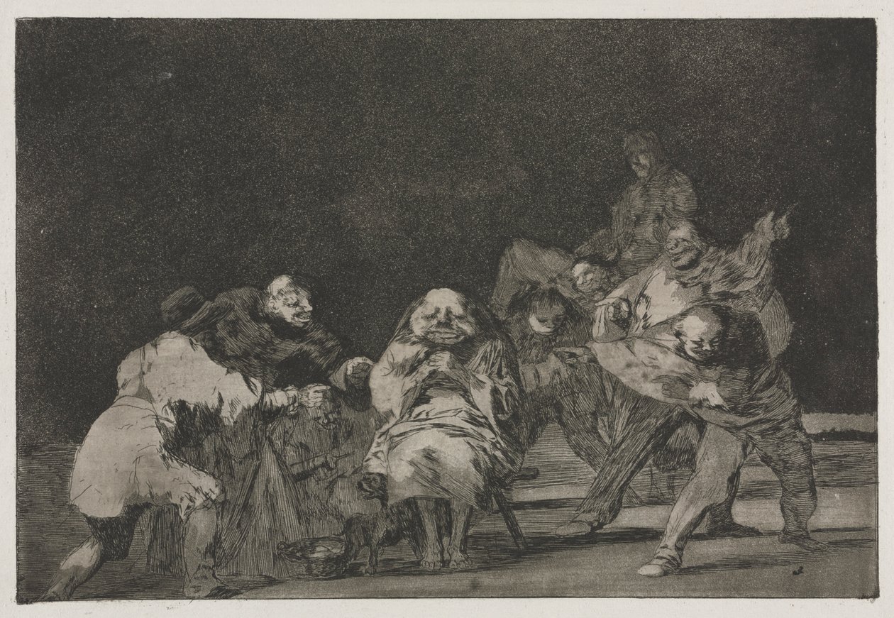 Atasözleri: Sadakat, 1864. by Francisco de Goya