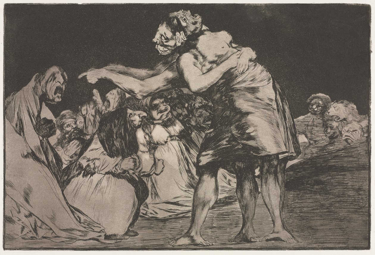 Atasözleri: Evlilik Budalalığı by Francisco de Goya