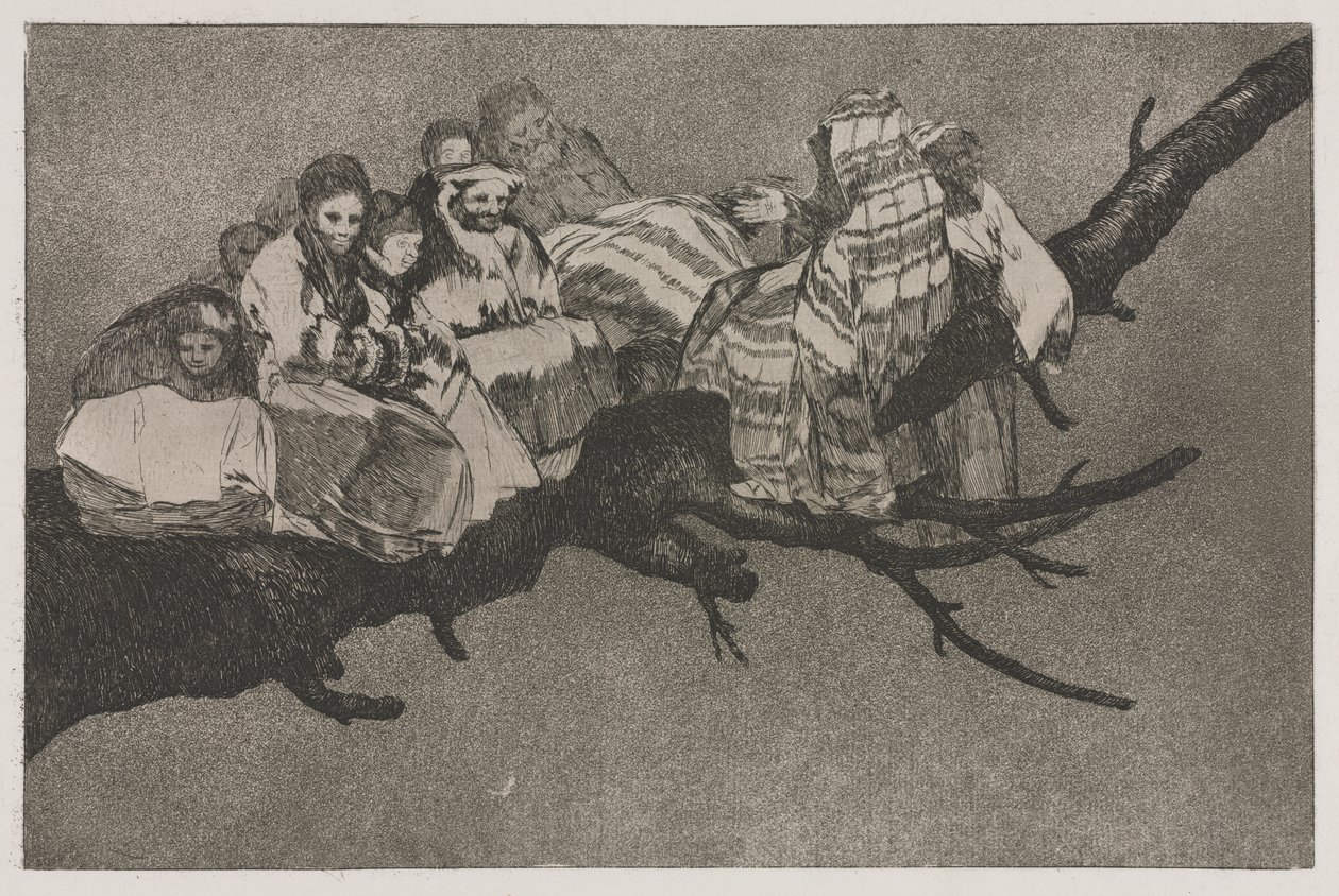 Atasözleri: Saçma Budalalık by Francisco de Goya
