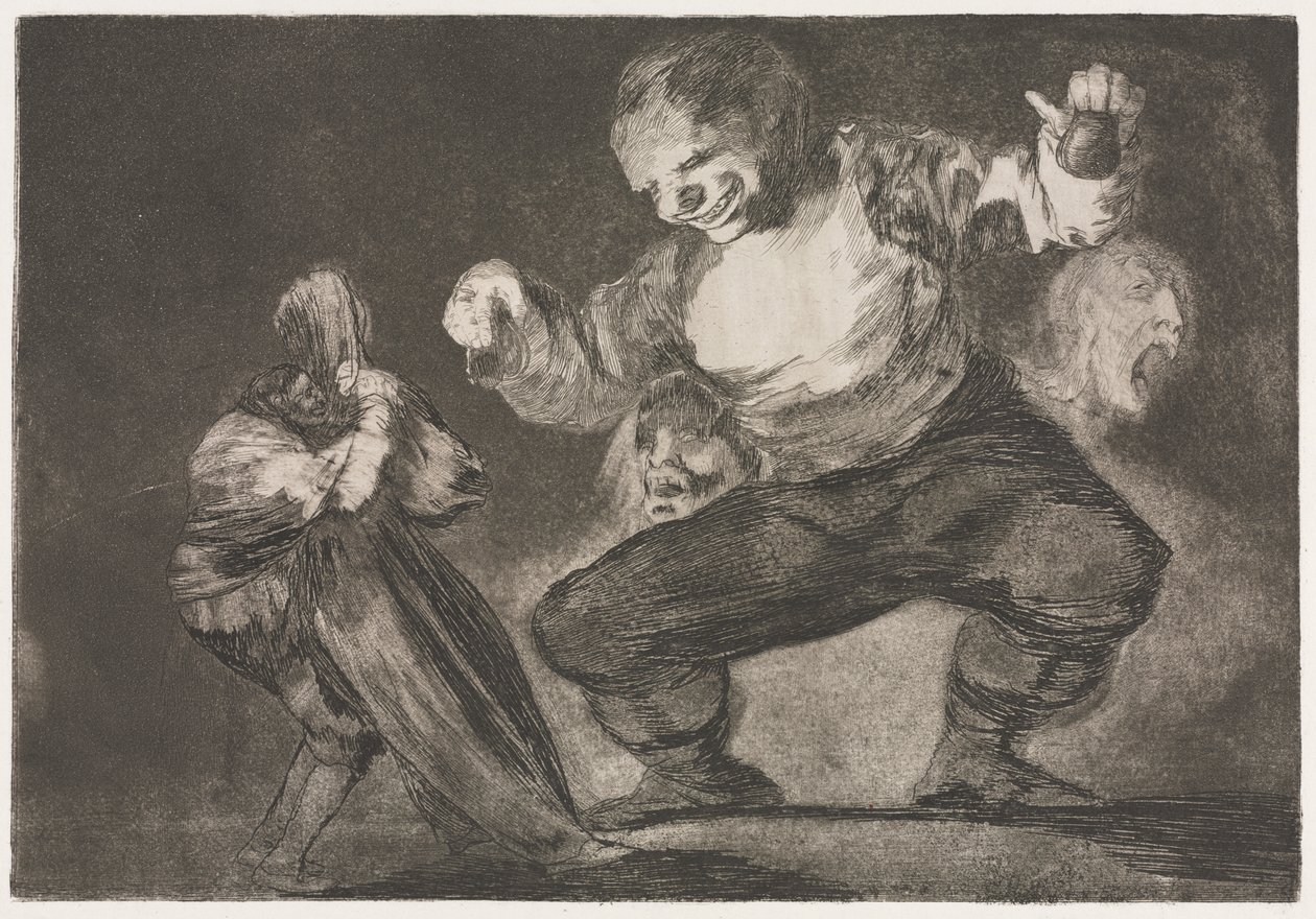 Atasözleri: Simpleton by Francisco de Goya