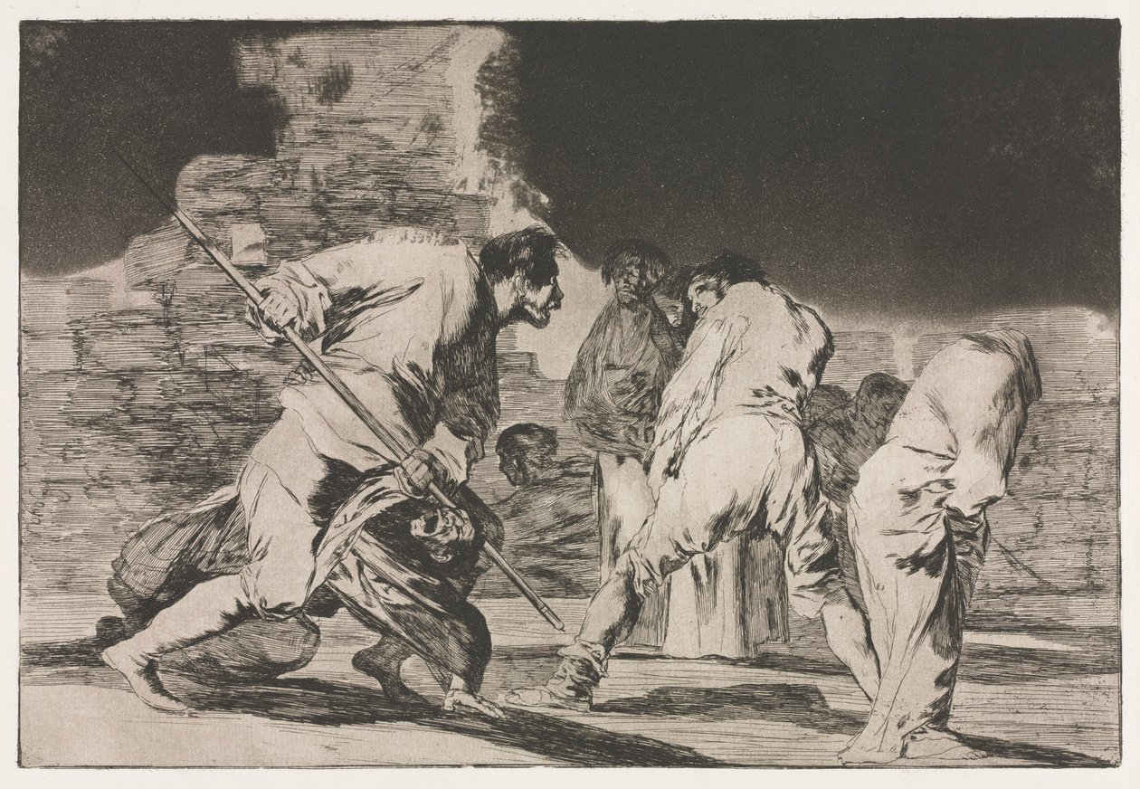 Atasözleri: Öfkenin Deliliği, 1864. by Francisco de Goya