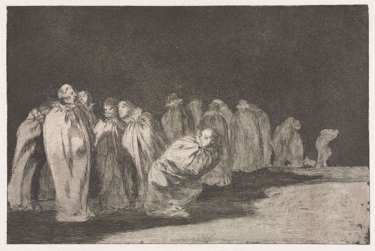 Atasözleri: Çuvaldaki Adamlar, 1864. by Francisco de Goya
