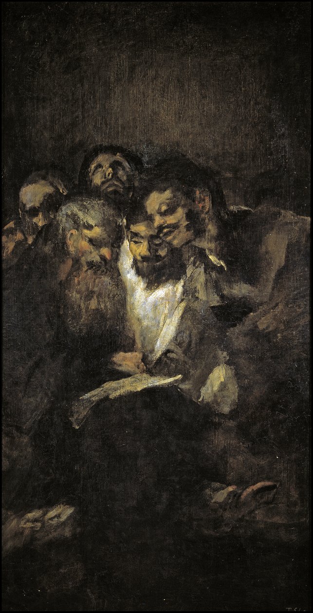 Okuyan Politikacılar by Francisco de Goya