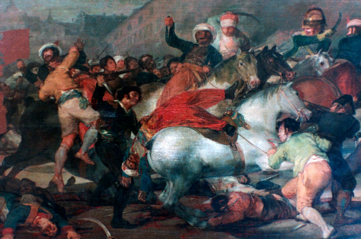 2 Mayıs 1808: Memlüklerin Hükmü, 1814 by Francisco de Goya