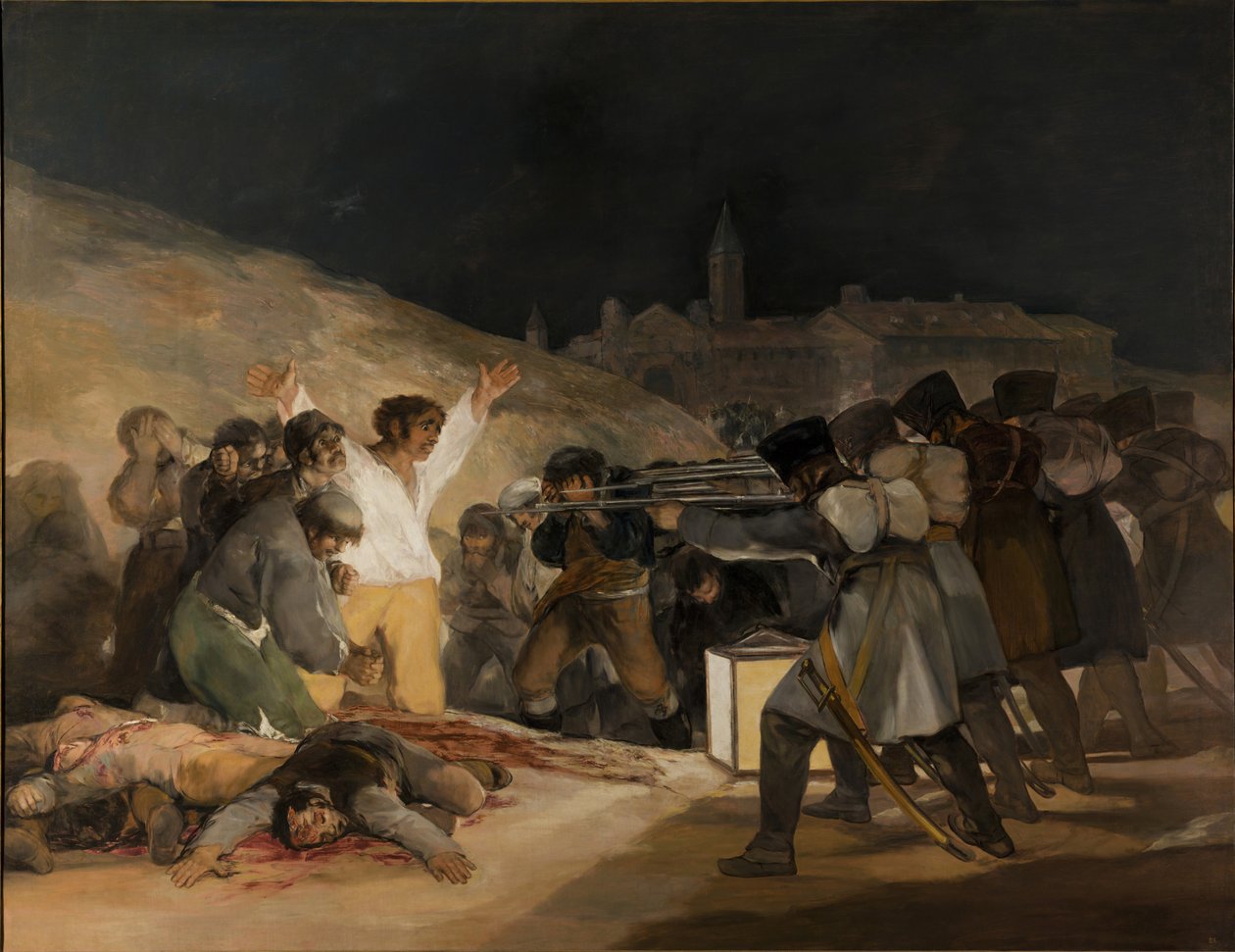 Mayısın Üçü by Francisco de Goya