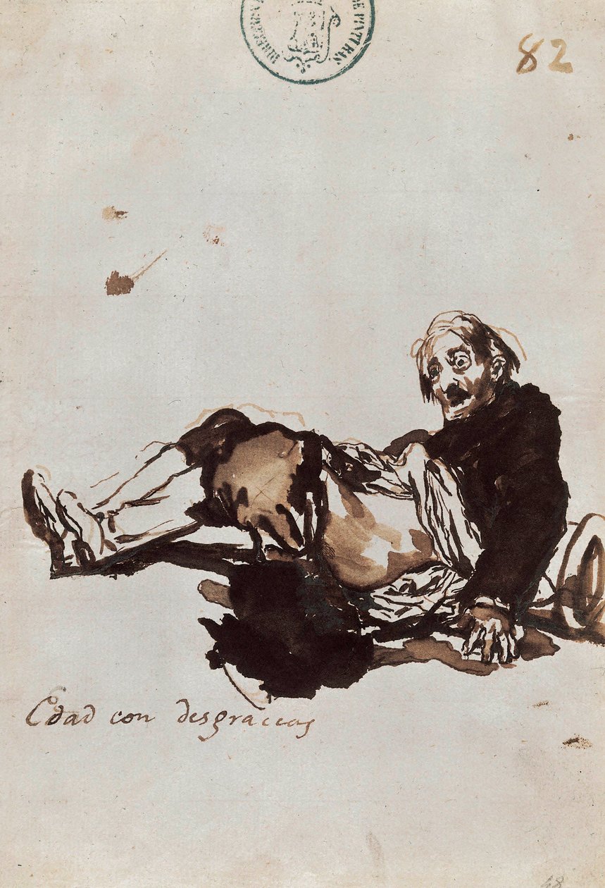 talihsizlik çağı by Francisco de Goya