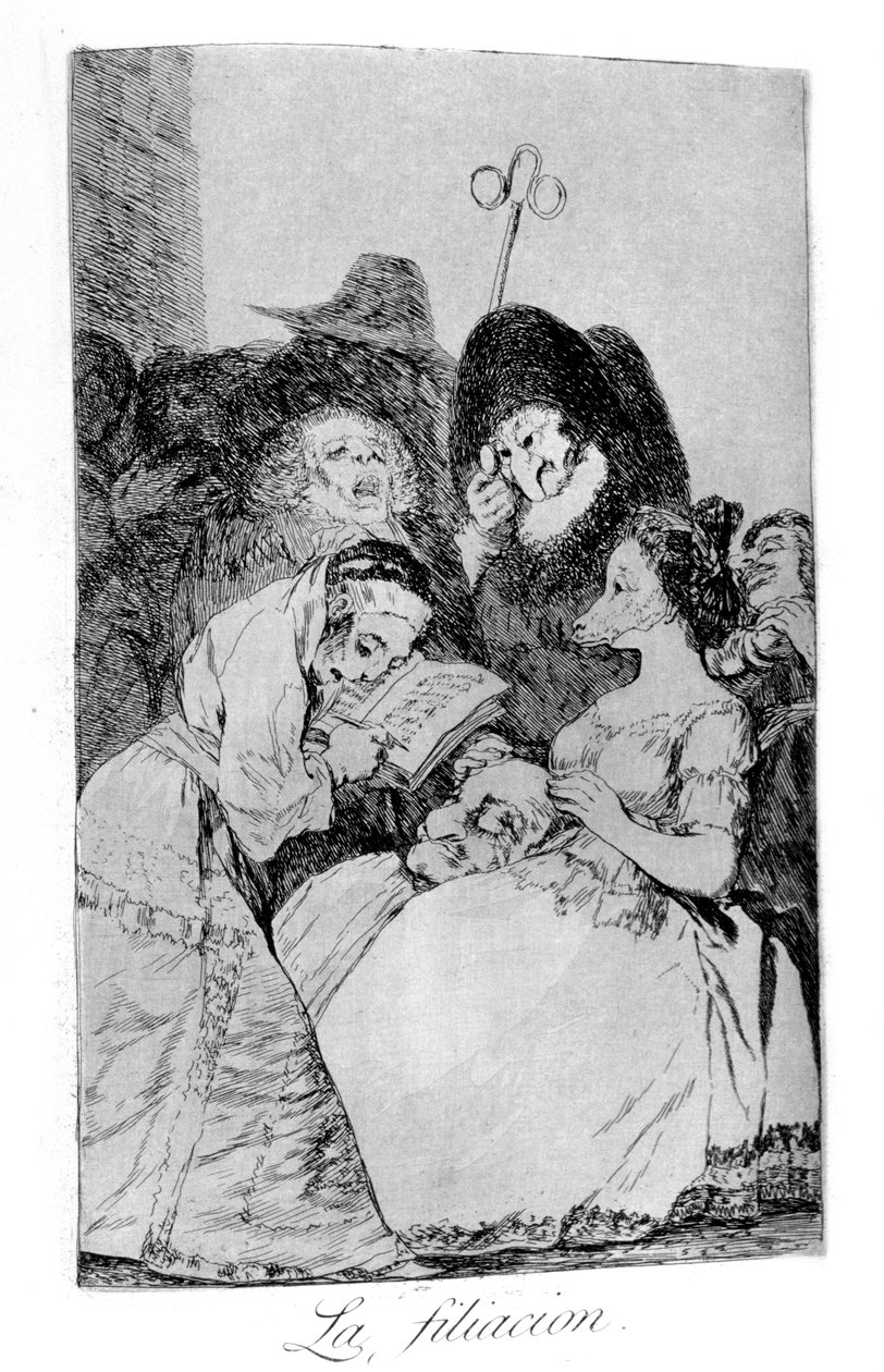 dava, 1799 by Francisco de Goya