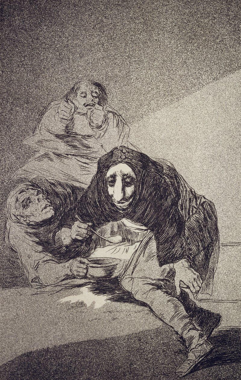 Utanç verici Capricho No 54 by Francisco de Goya