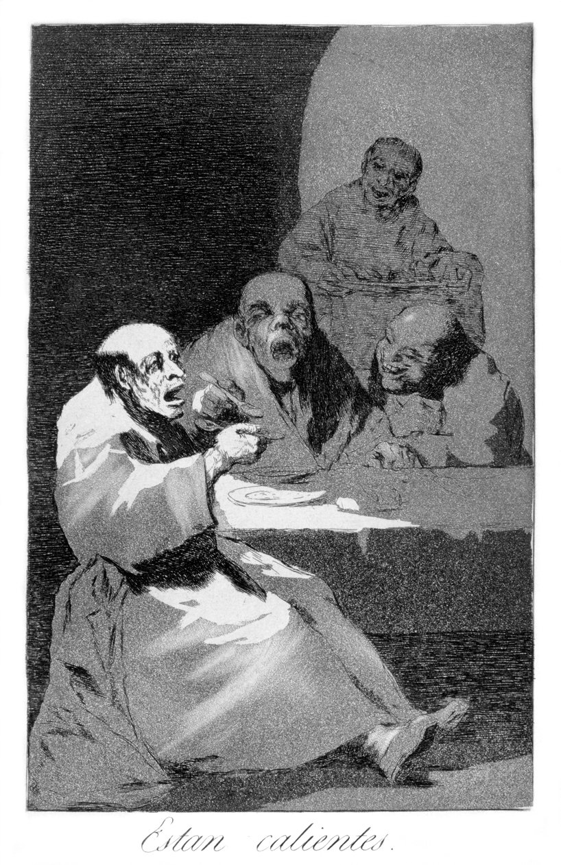 Onlar sıcak, 1799 by Francisco de Goya