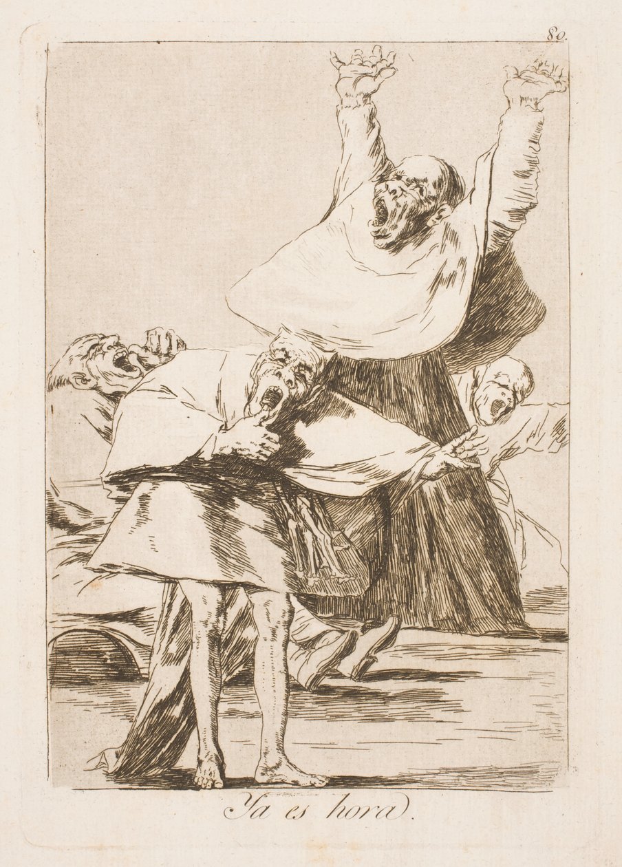 Zaman geldi! by Francisco de Goya