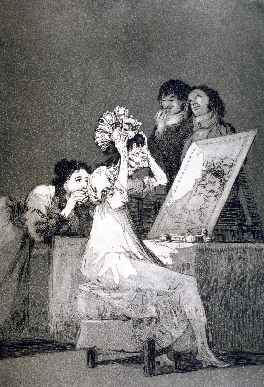 ölümüne kadar, 1799 by Francisco de Goya