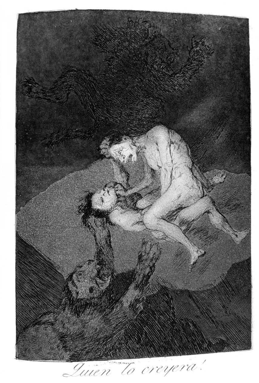 Kimin aklına gelirdi!, 1799 by Francisco de Goya