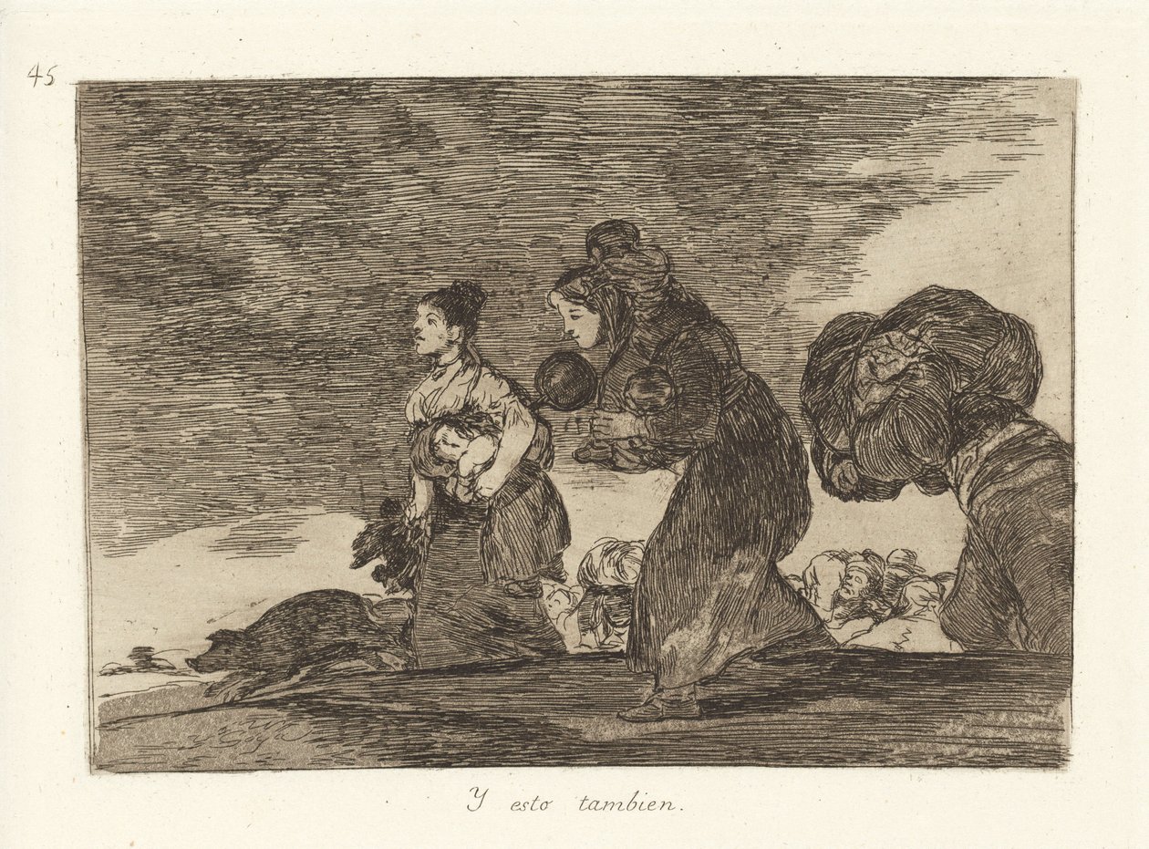Ve bu da (Ve bu da) by Francisco de Goya