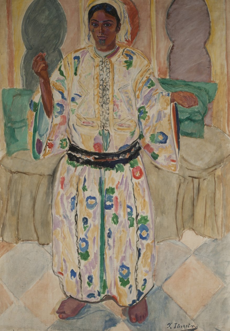 kadın yaşıyor by Francisco de Iturrino