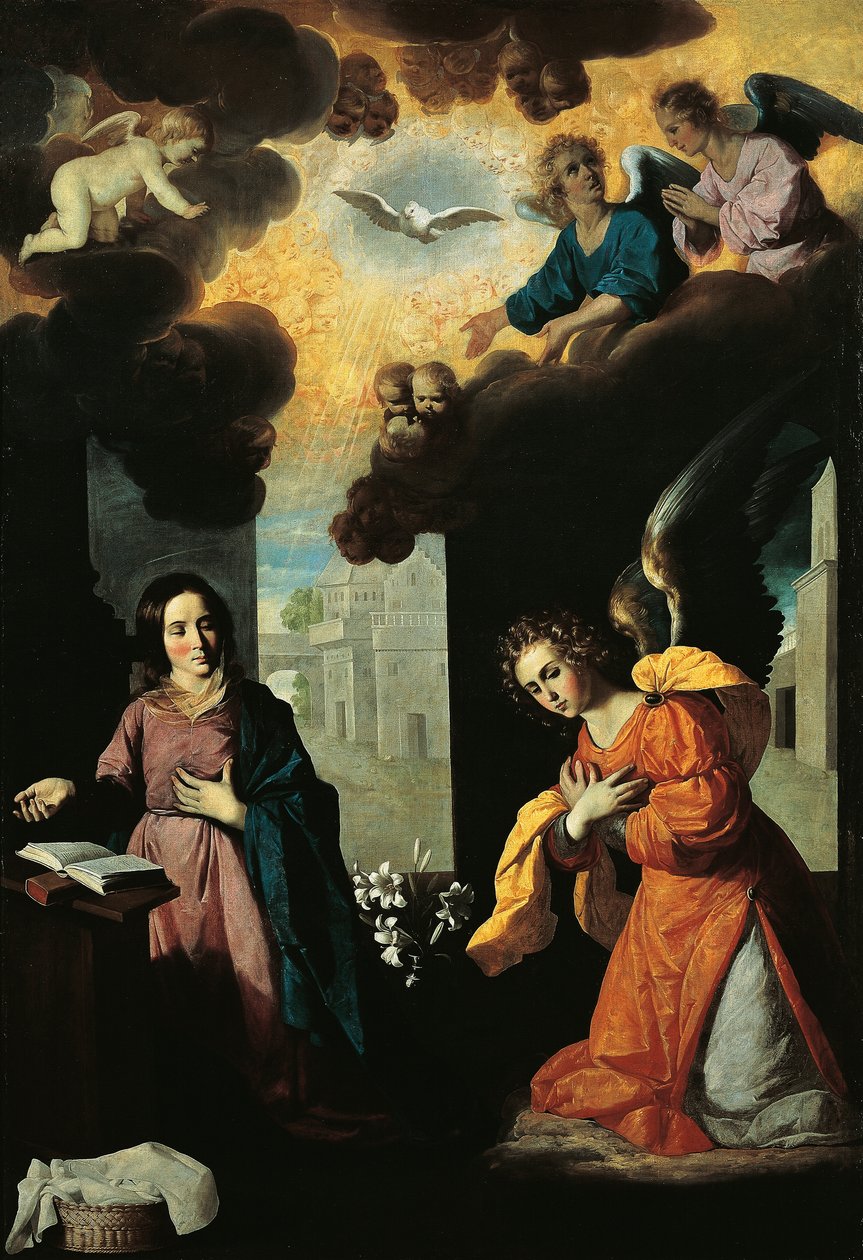 Müjde by Francisco de Zurbaran