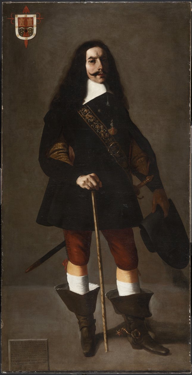Don Juan Bazo de Moreda, c.1655 by Francisco de Zurbaran