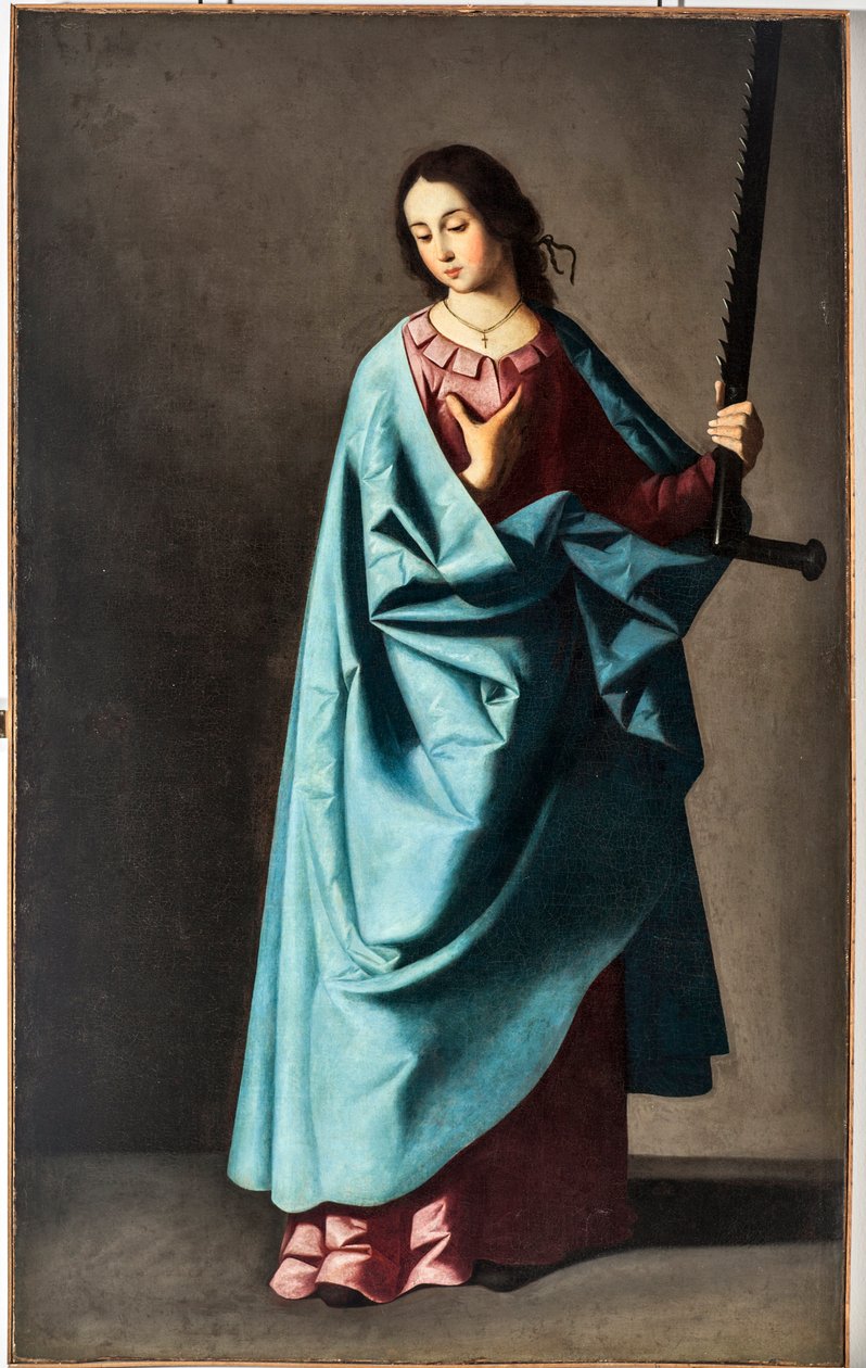 Büyük Şehit Euphemia (tuval üzerine yağlı boya by Francisco de Zurbaran