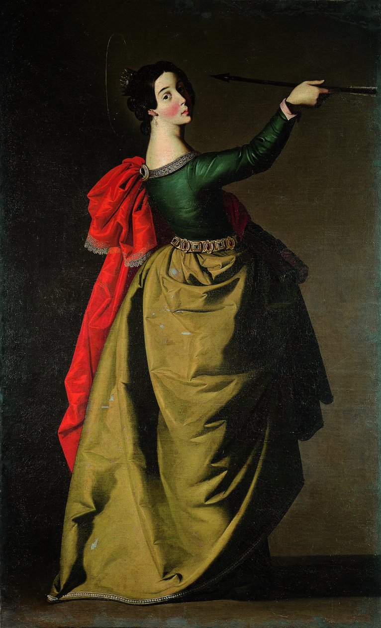 Aziz Ursula, 1635-1640 by Francisco de Zurbaran