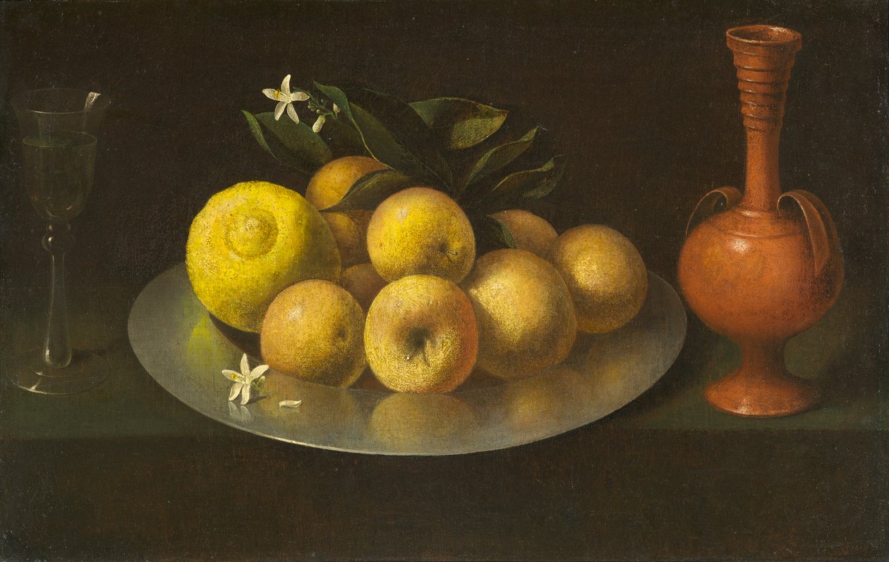 Cam, Meyve ve Kavanozlu Natürmort, c.1650 by Francisco de Zurbaran