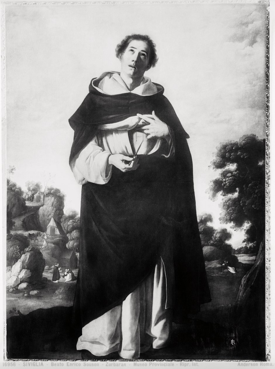 Kutsanmış Henry Suso, c.1636-38 by Francisco de Zurbaran