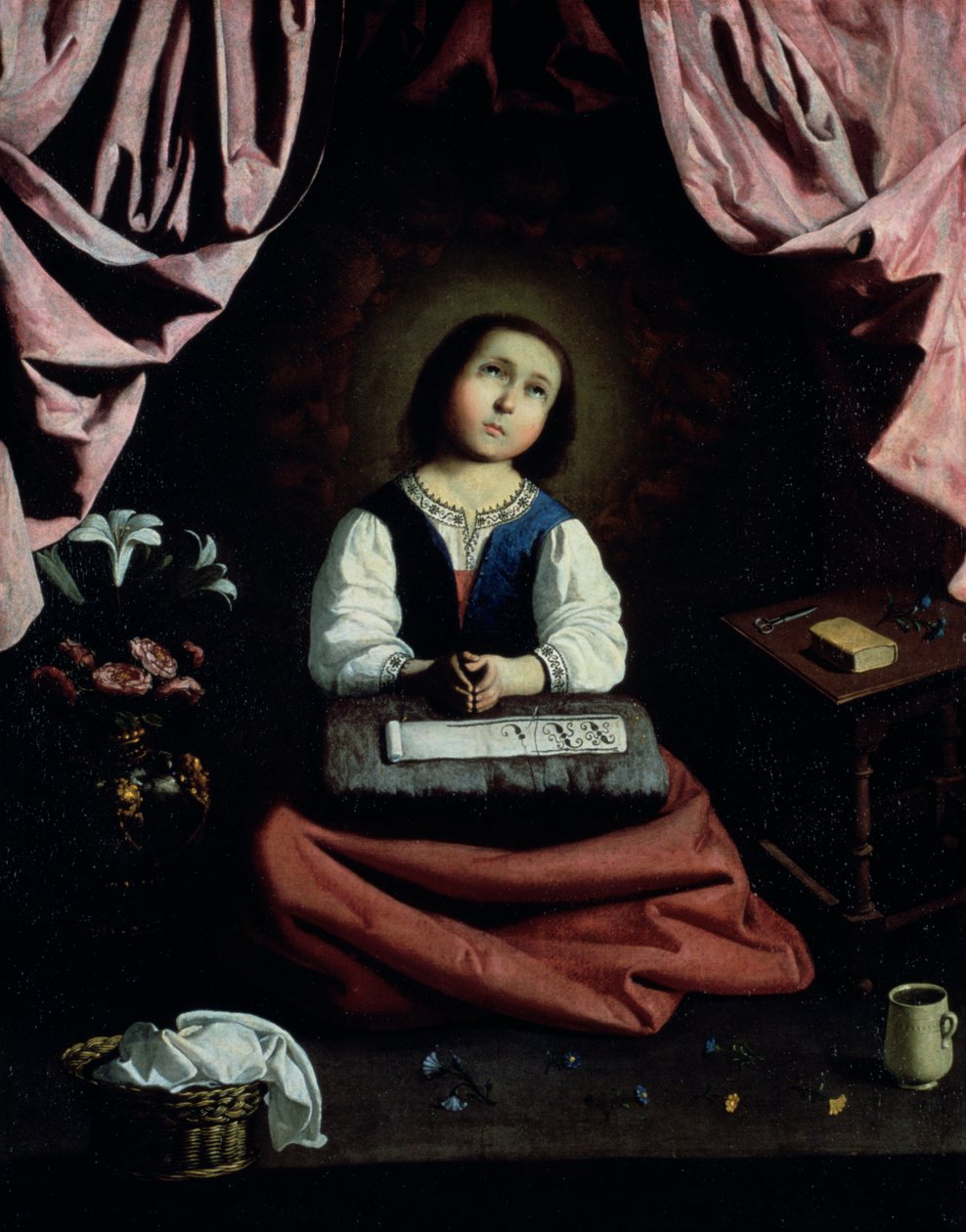 Genç Bakire, c1632-33 by Francisco de Zurbaran