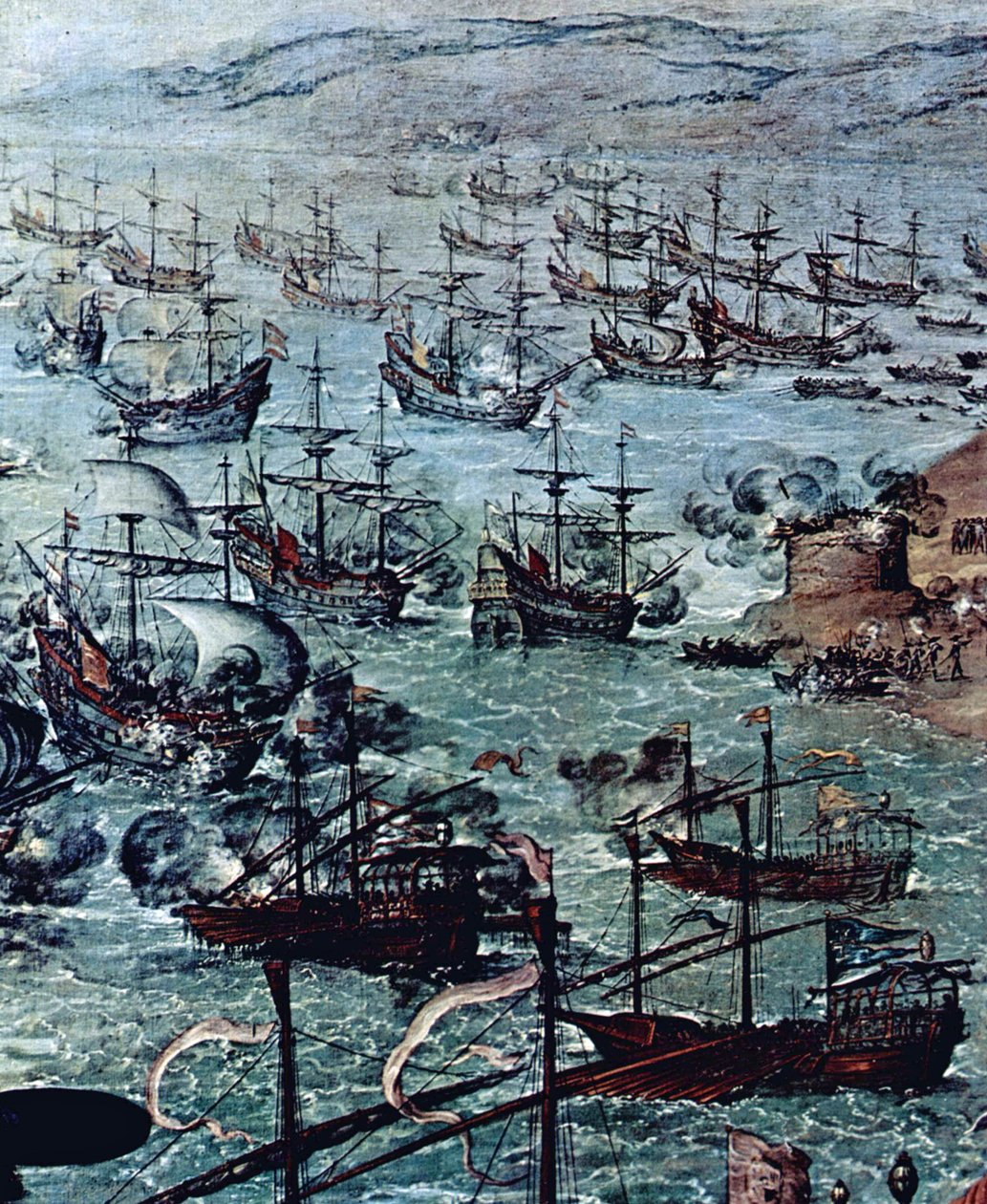 Cadiz'in saldırısı by Francisco de Zurbaran