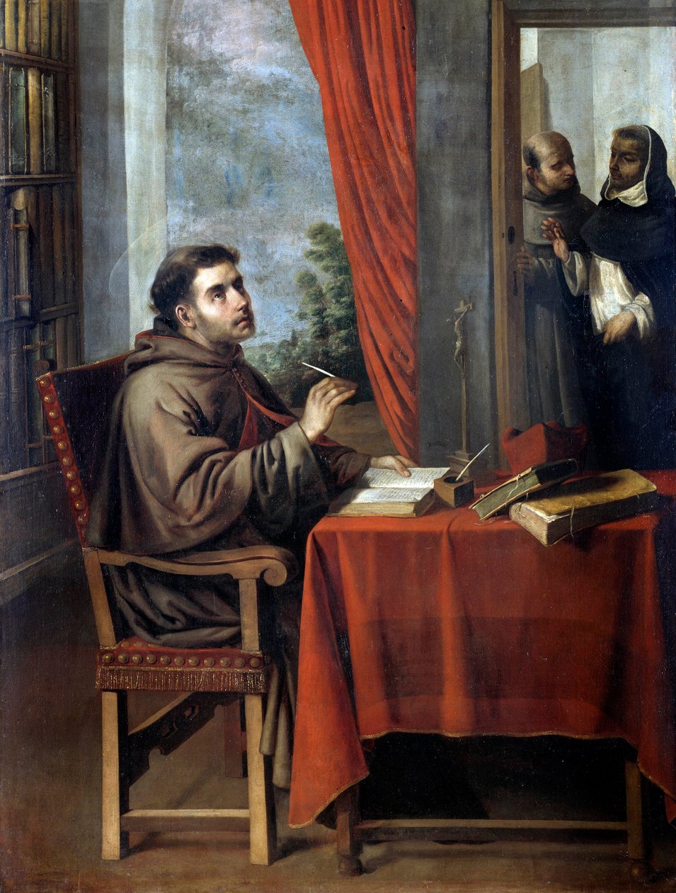 İtalyan ilahiyatçı ve filozof Saint Thomas Aquinas