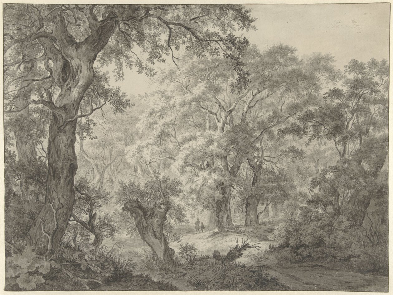 orman manzarası by Franciscus Andreas Milatz