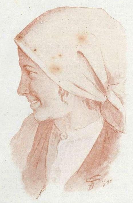 Ruton olan bir kız by Francisek Dobnikar
