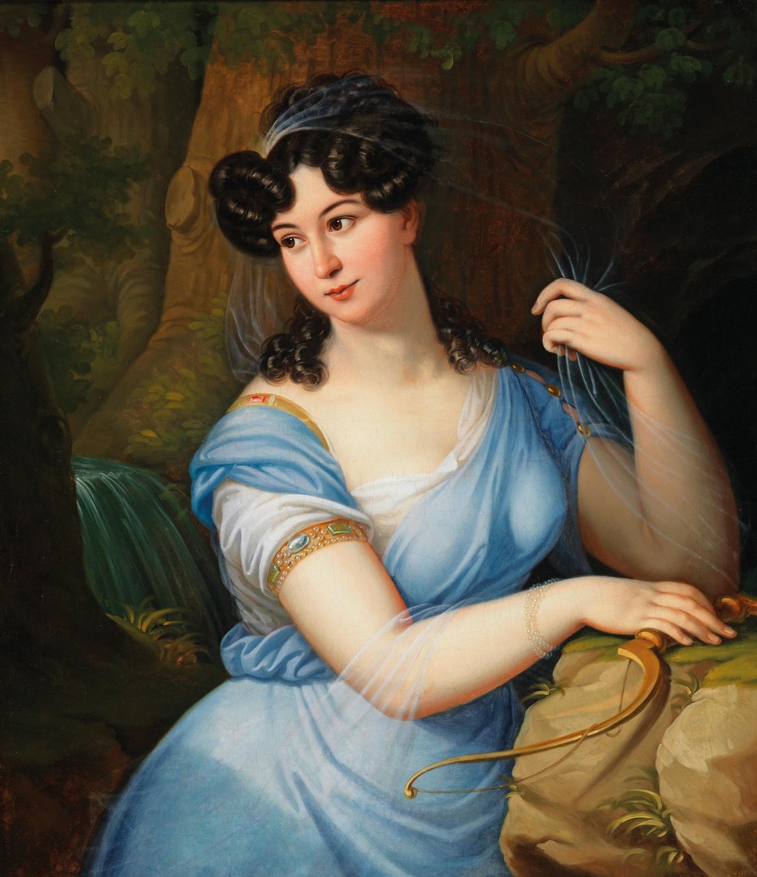 Polonyalı genç bir aristokratın portresi by Franciszek Ksawery Lampi
