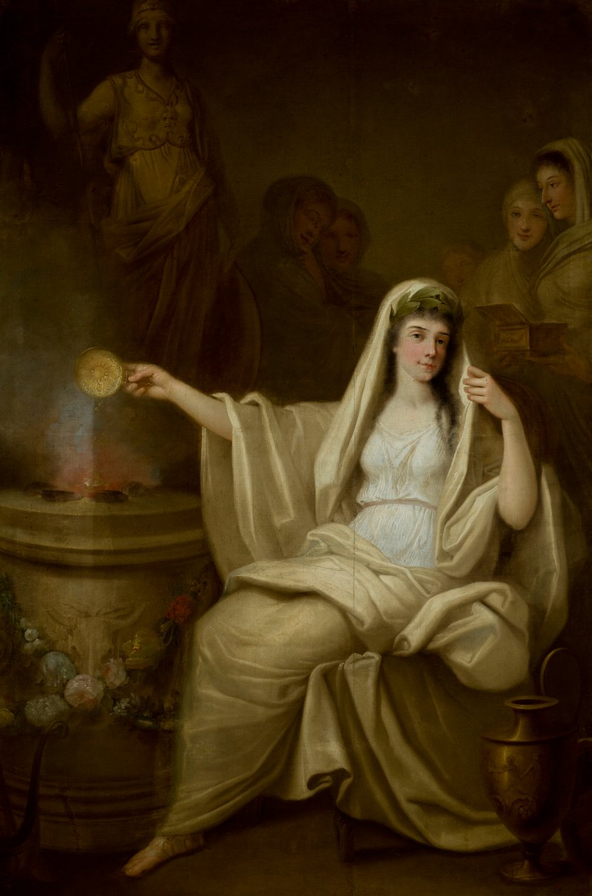 Bir Vestal Teklifi by Franciszek Smuglewicz