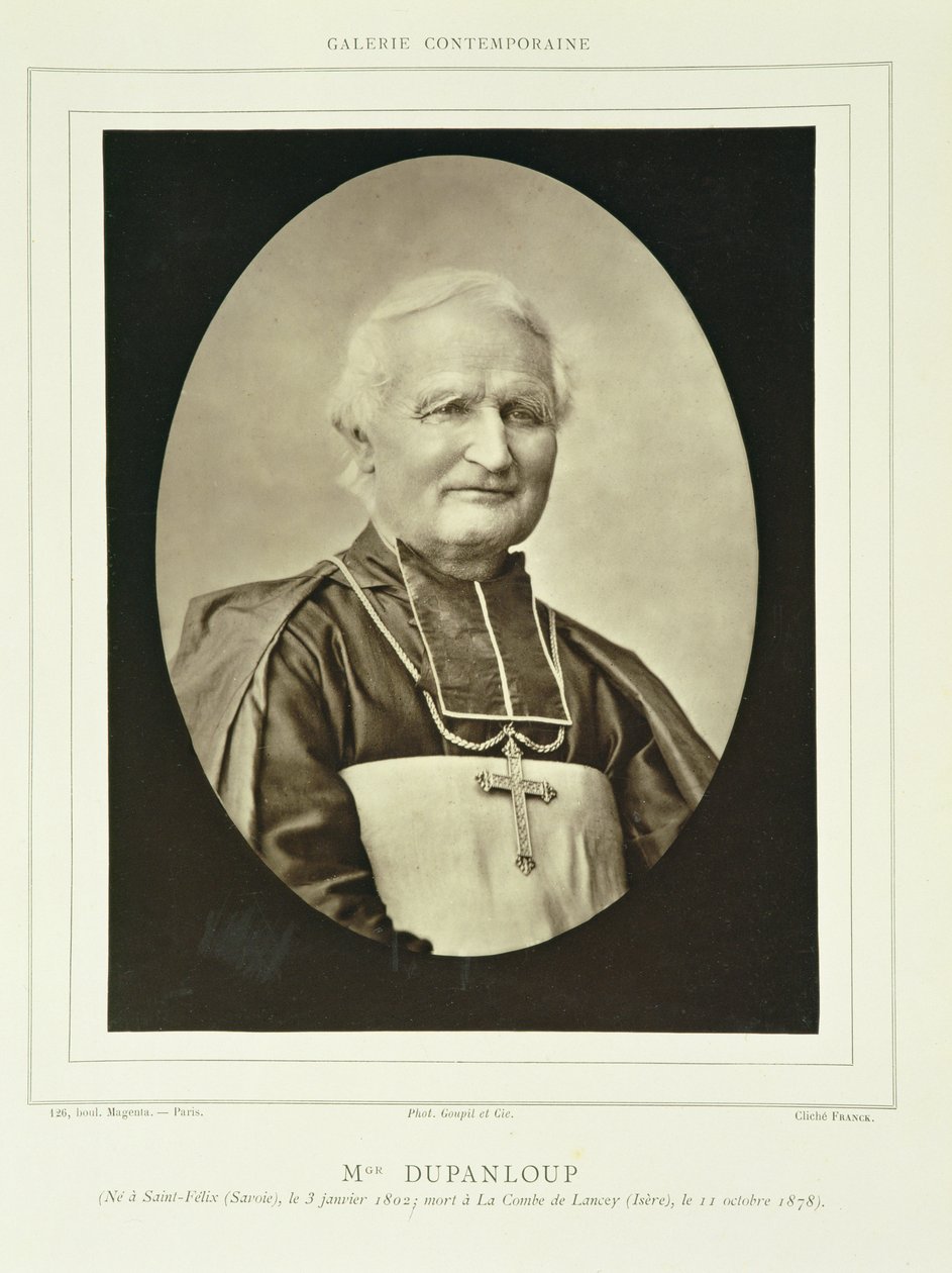 Felix Antoine Philibert Dupanloup (1802-78), 
