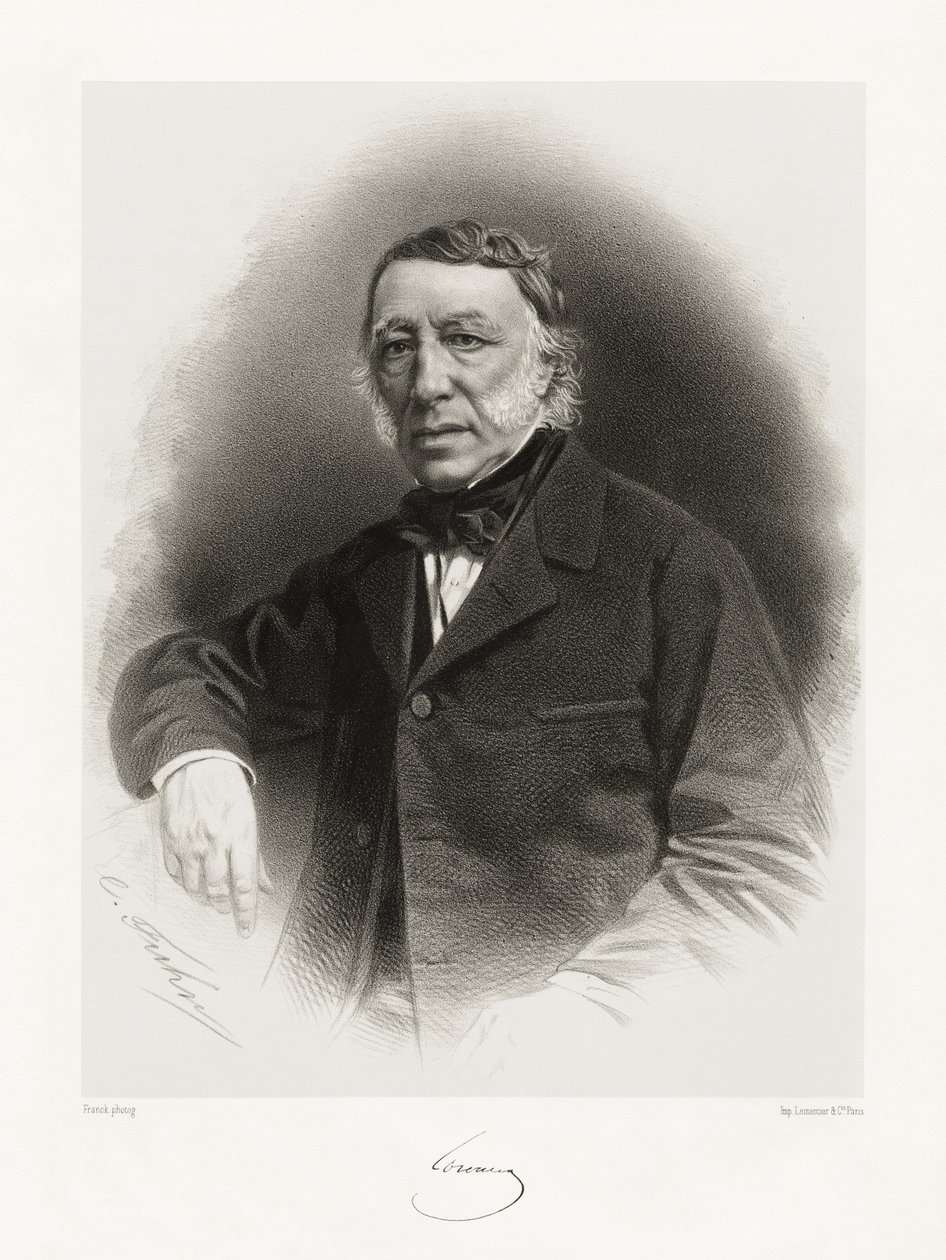 Louis Marie de la Haye, Vikont de Cormenin, 1865-66 by Franck