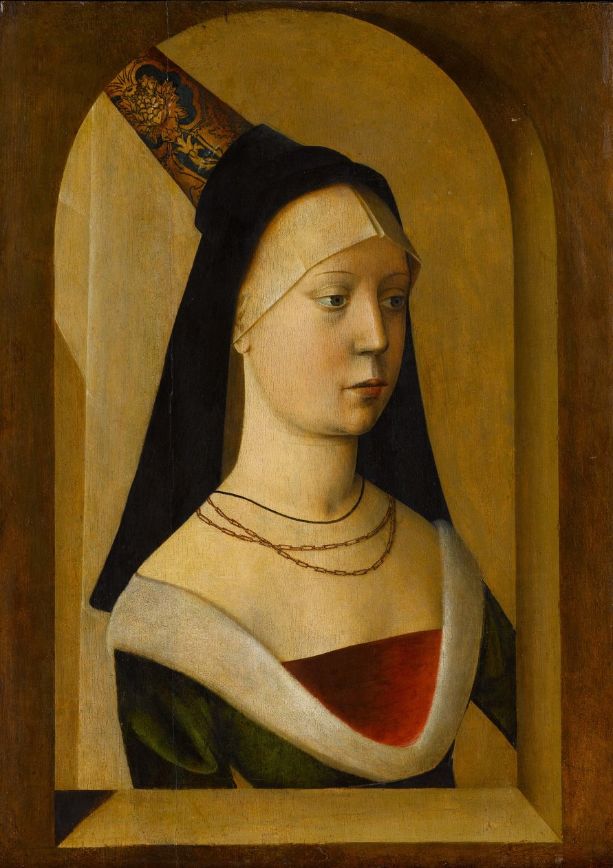 Bir Kadının Portresi, c.14775-80 by Franco Flemish School