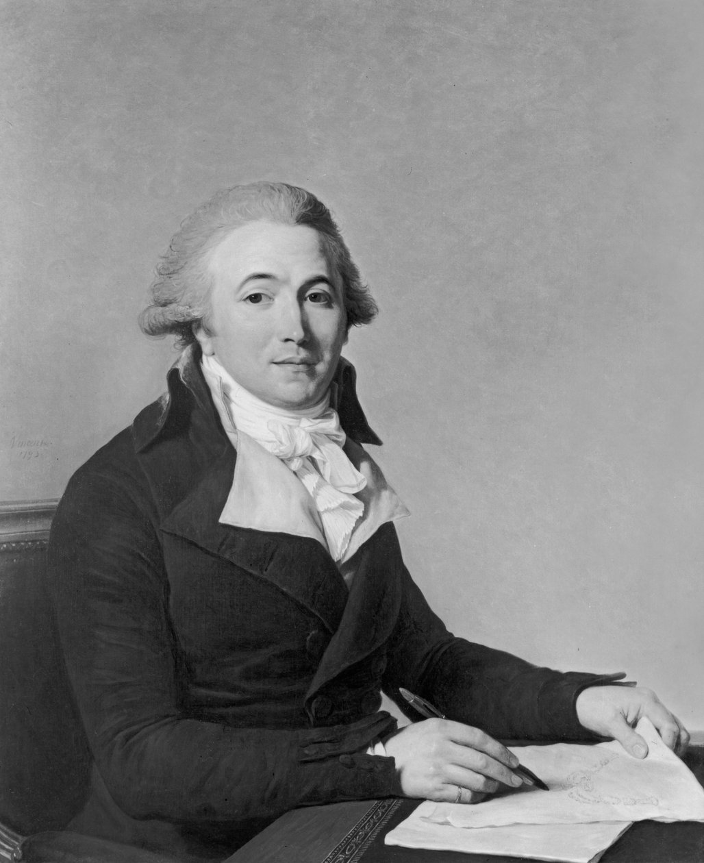 Bilinmeyen Bir Adamın Portresi, 1793 by François André Vincent