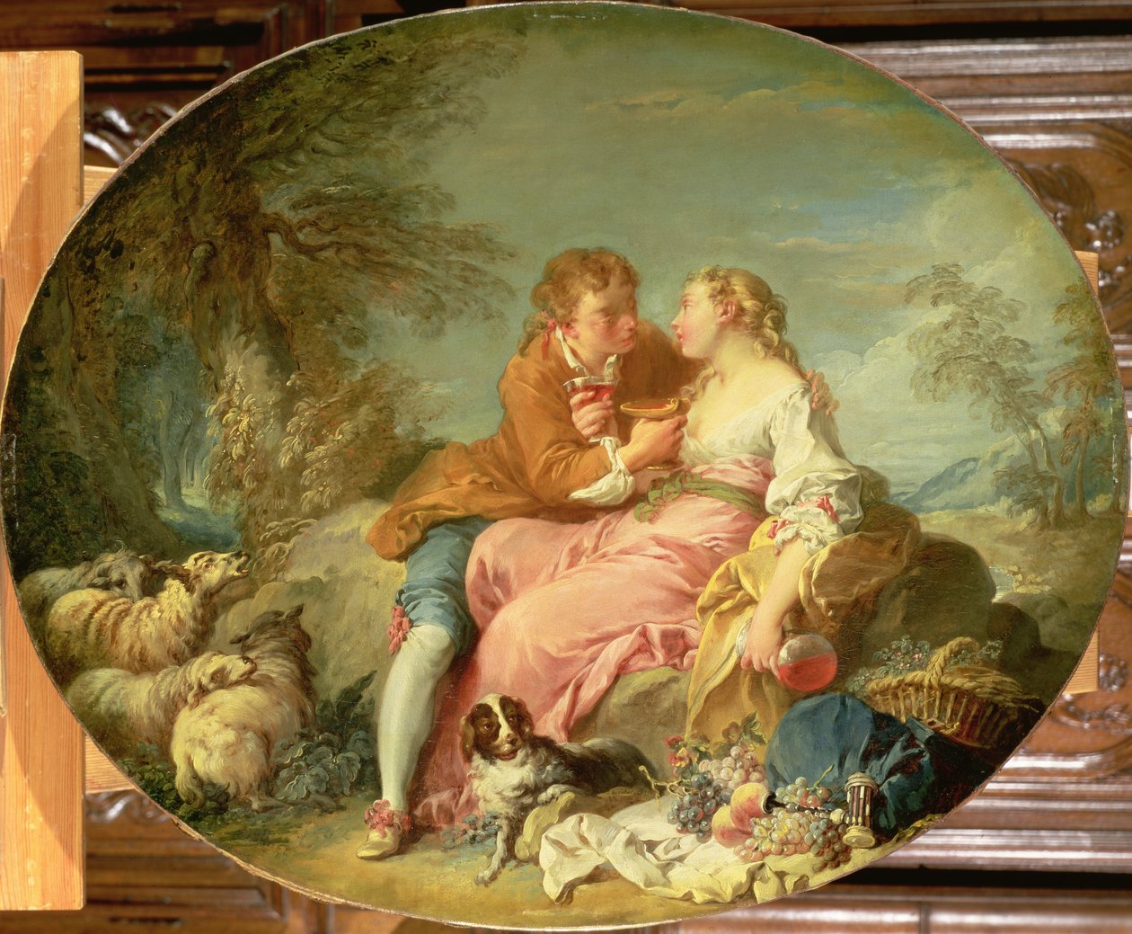 Pastoral Sahne, 1740